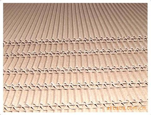 How to solve the curved edge of corrugated cardboard