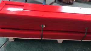 Cast Urethane Saddle for Coil Strorage