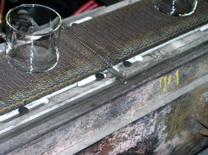 Woven Hot Glass Container Conveyer Belt