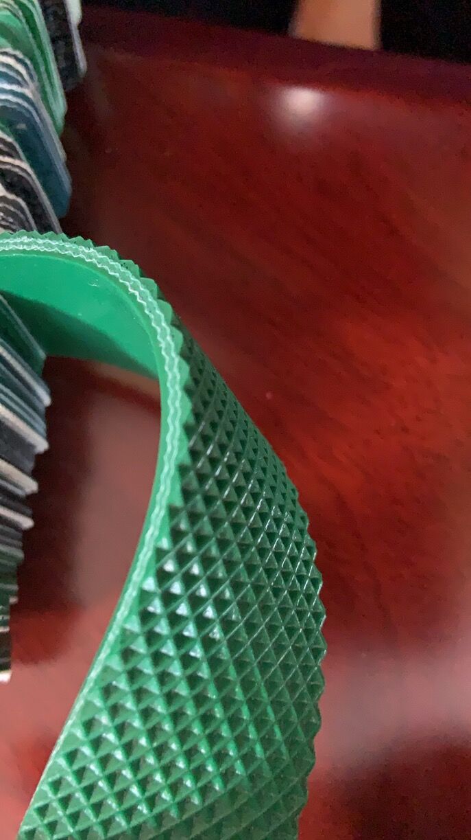 Green PVC Conveyor Belt 