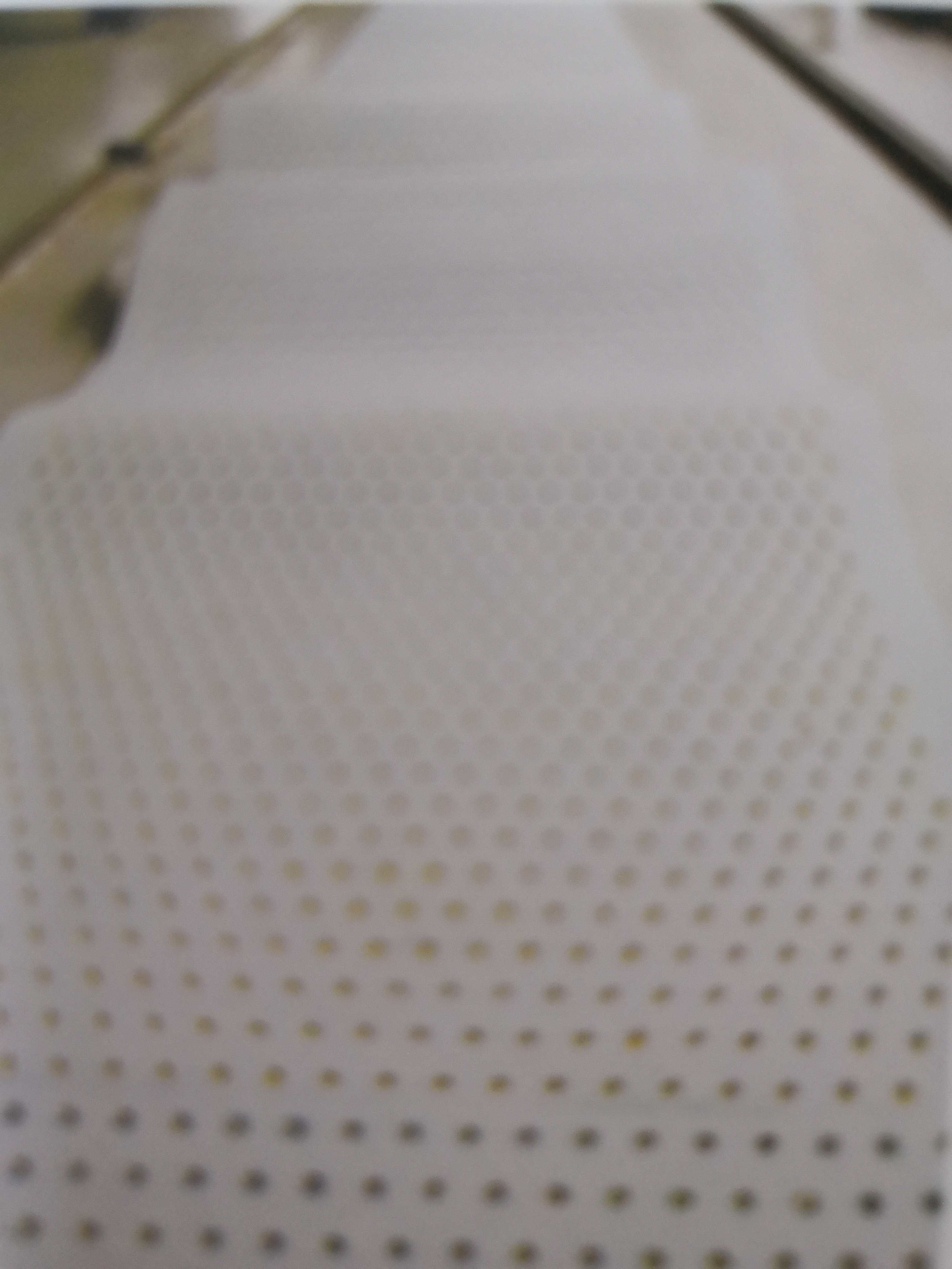 Corrugator Belt with holes