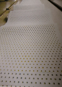 Corrugator Belt with holes
